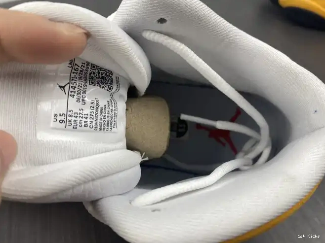 1st Kicks Jordan Air Del 13 414571-167 Sol 0622